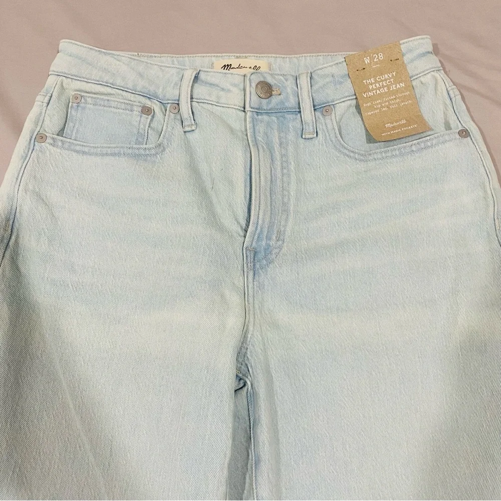 Madewell Women’s Curvy Perfect Vintage Jeans - 28 - Picture 8 of 9
